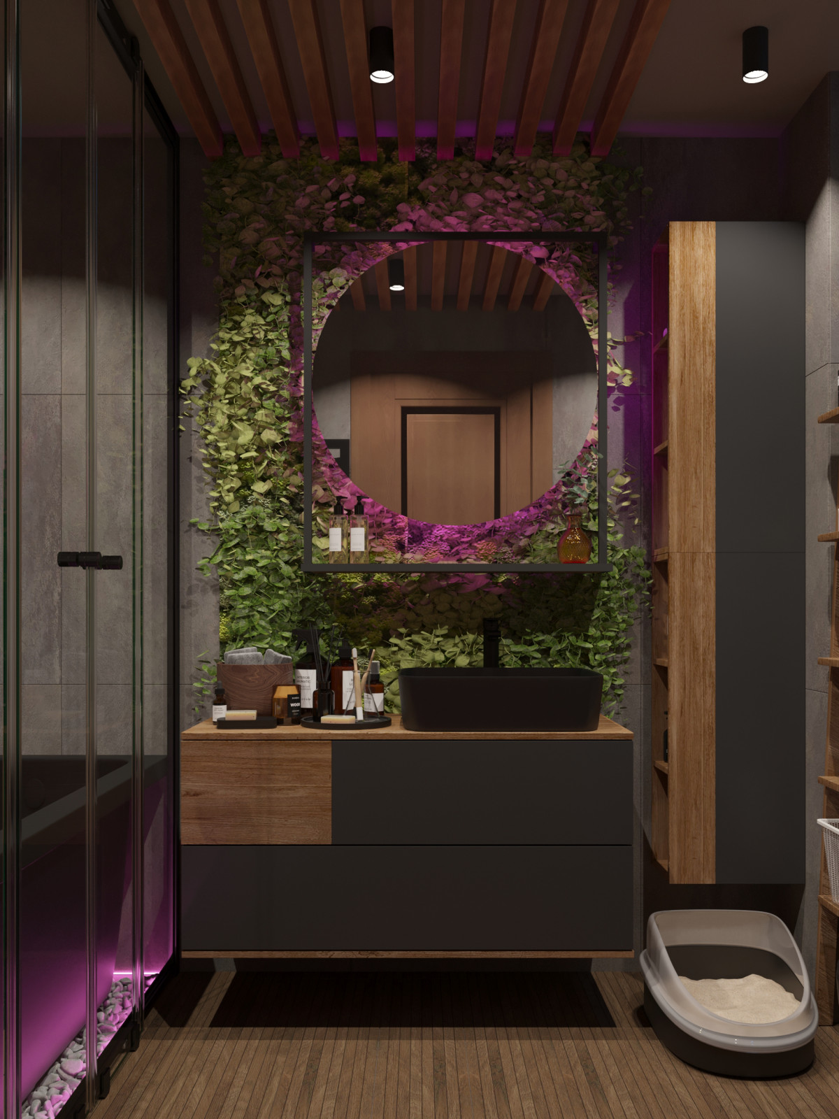 Дизайн санузла и спальни