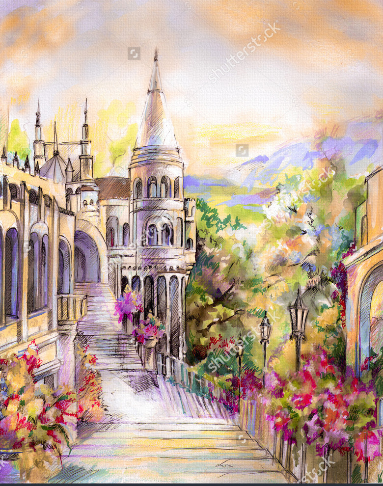 Фотообои "Сказочный замок"