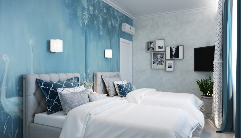 Дизайн проект квартиры 114 м2 в стиле "Неоклассика"