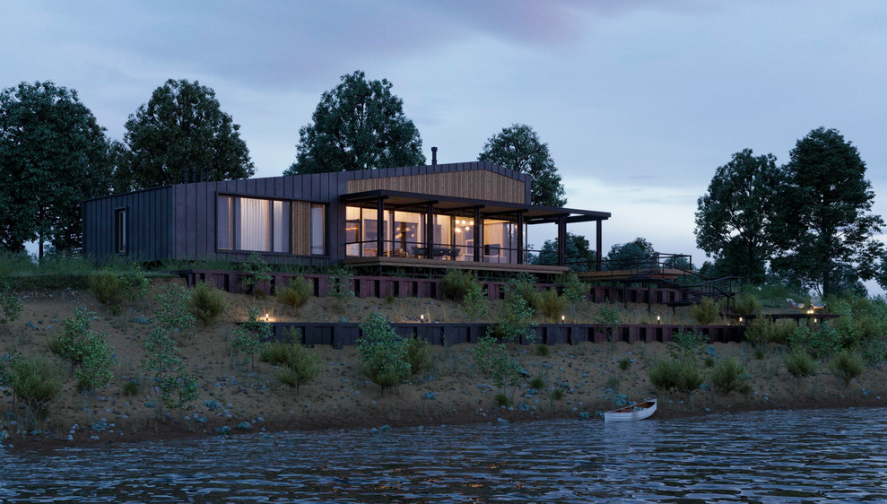 Дом у реки