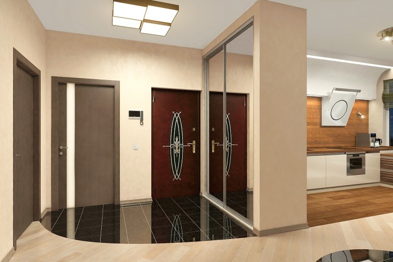 Обложка проекта: Прихожая в частном доме