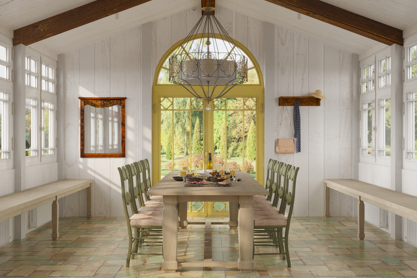 Летняя кухня на приусадебном участке