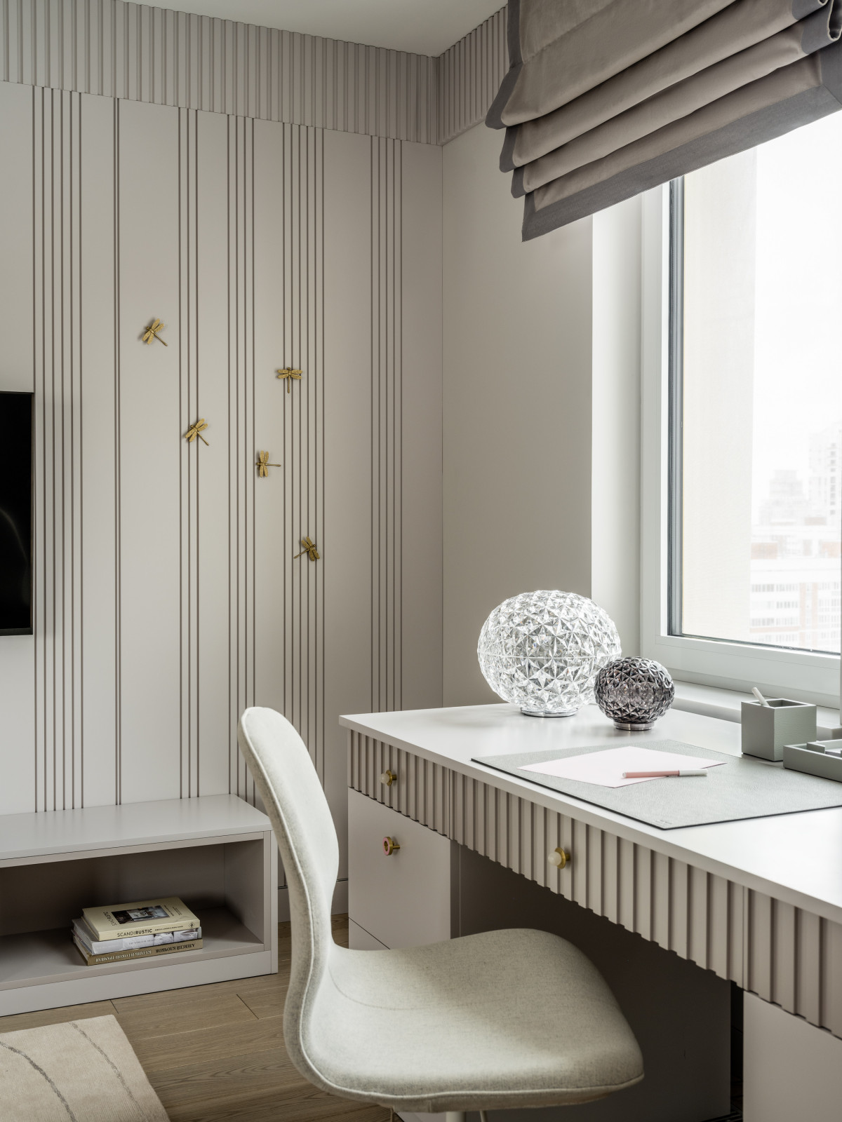 Семейная квартира в акварельных оттенках света и тени