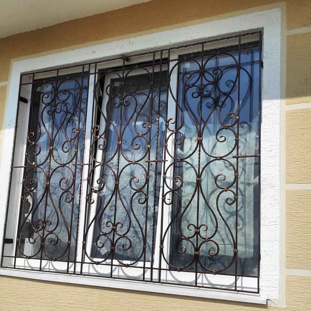 Кованые решётки на окна
