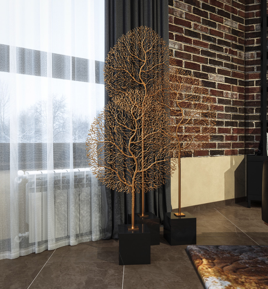 Обложка проекта: Гостиная загородного дома