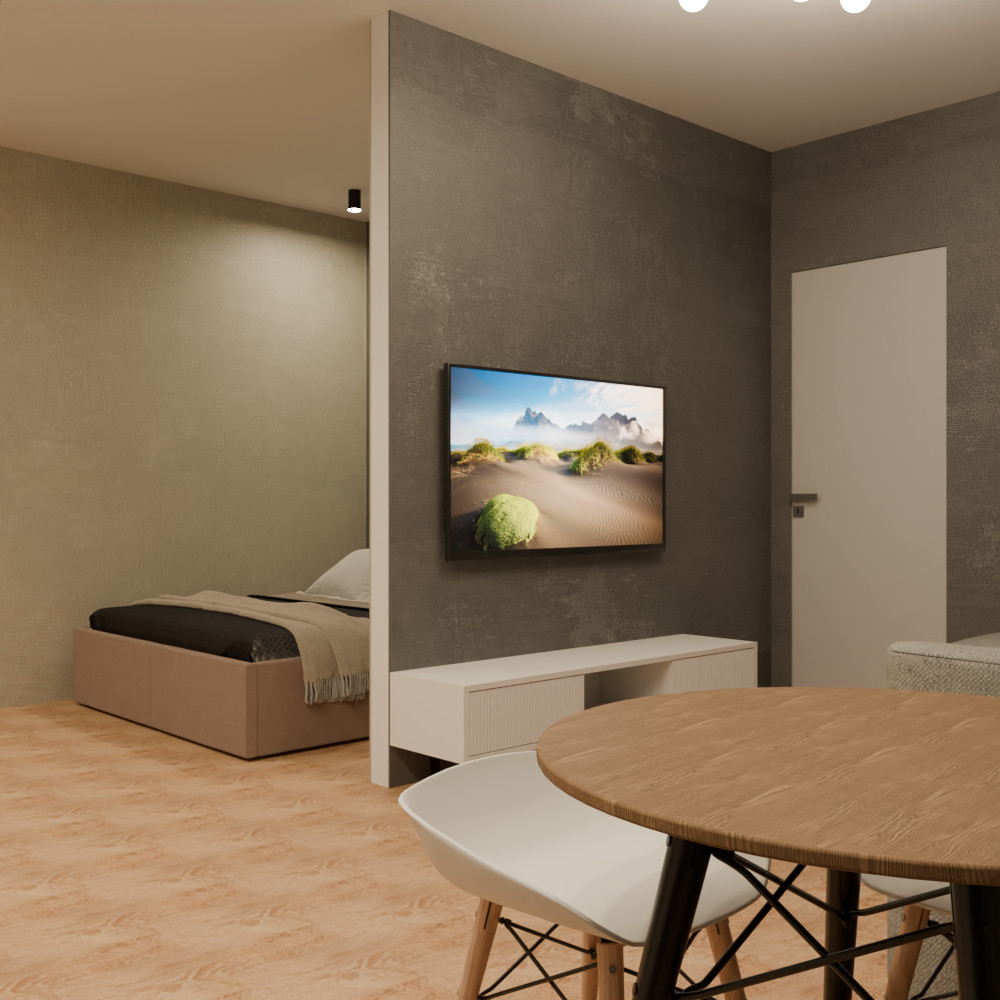 Визуализация трех типовых квартир под сдачу в аренду