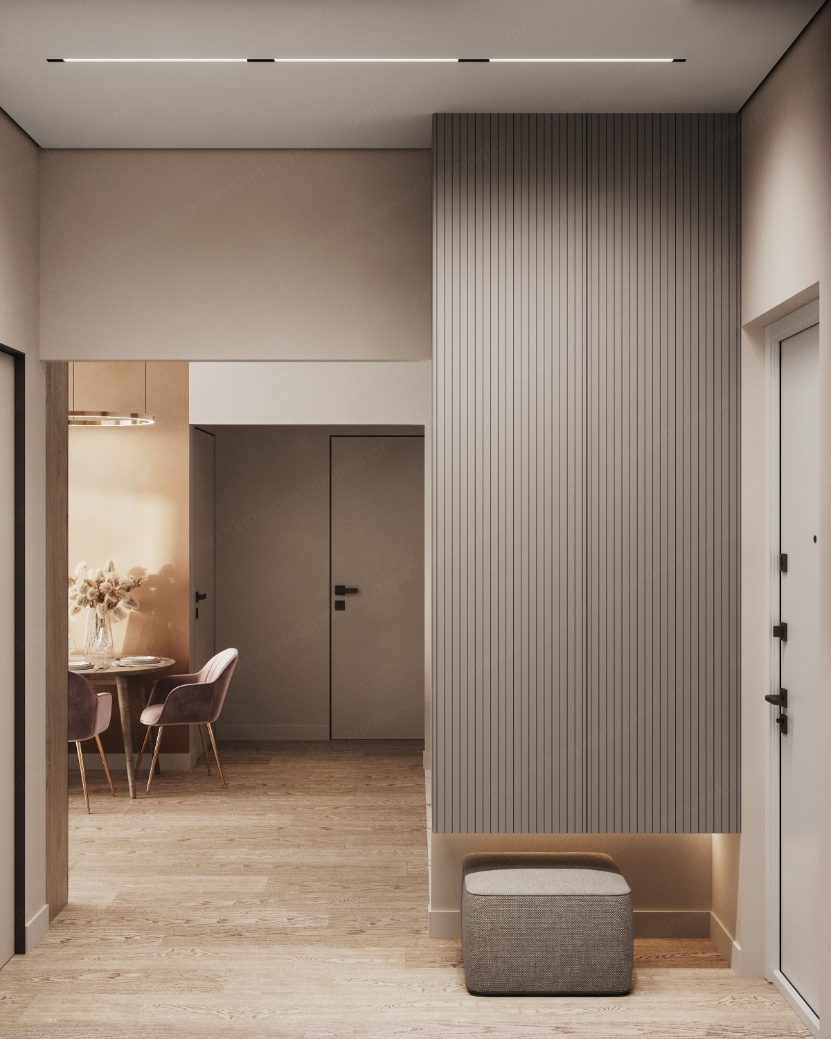 Дизайн проект 3 комнатной квартиры — ул. Руставели