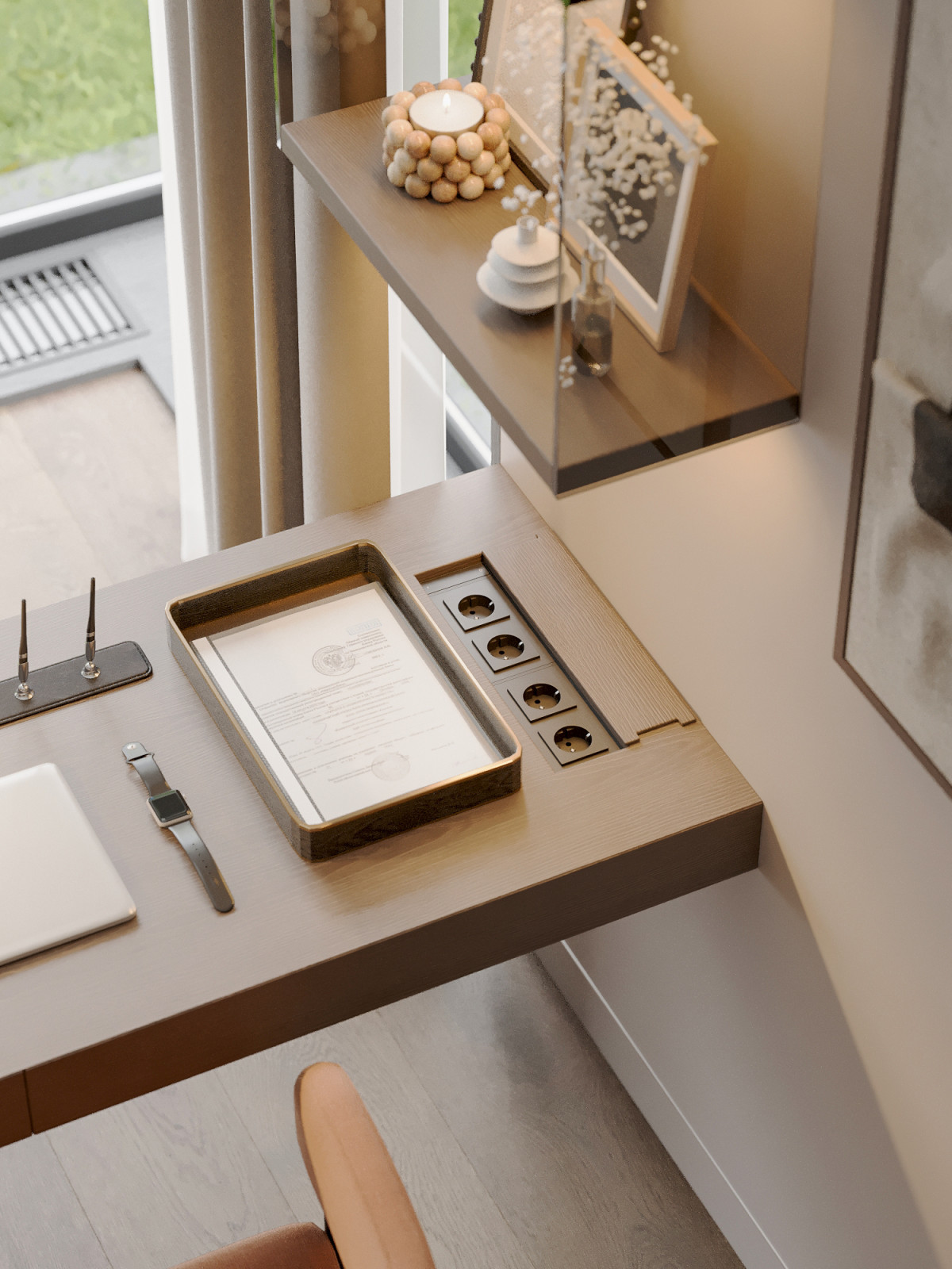 Загородный Дом Кабинет