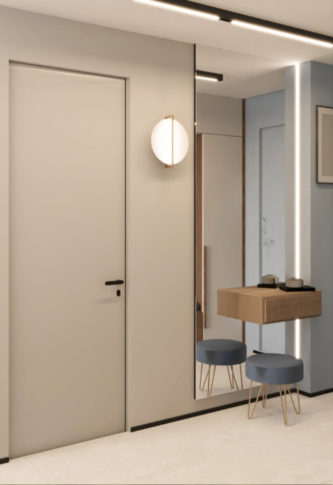 Двухкомнатная квартира в современном стиле.