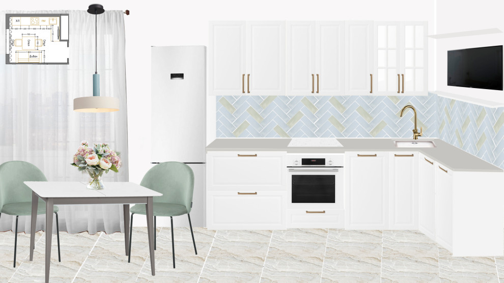 Однушка в классическом стиле