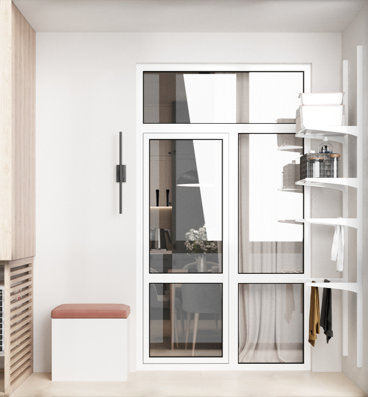 Дизайн-проект Жк Скандинавия 63,7 кв.м