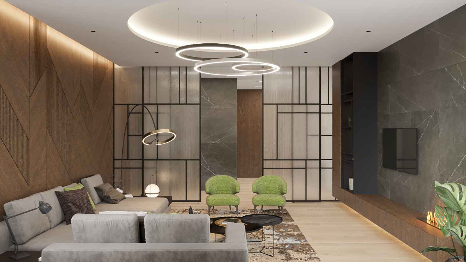 Дизайн интерьера индивидуального жилого дома. КП "Павлово"