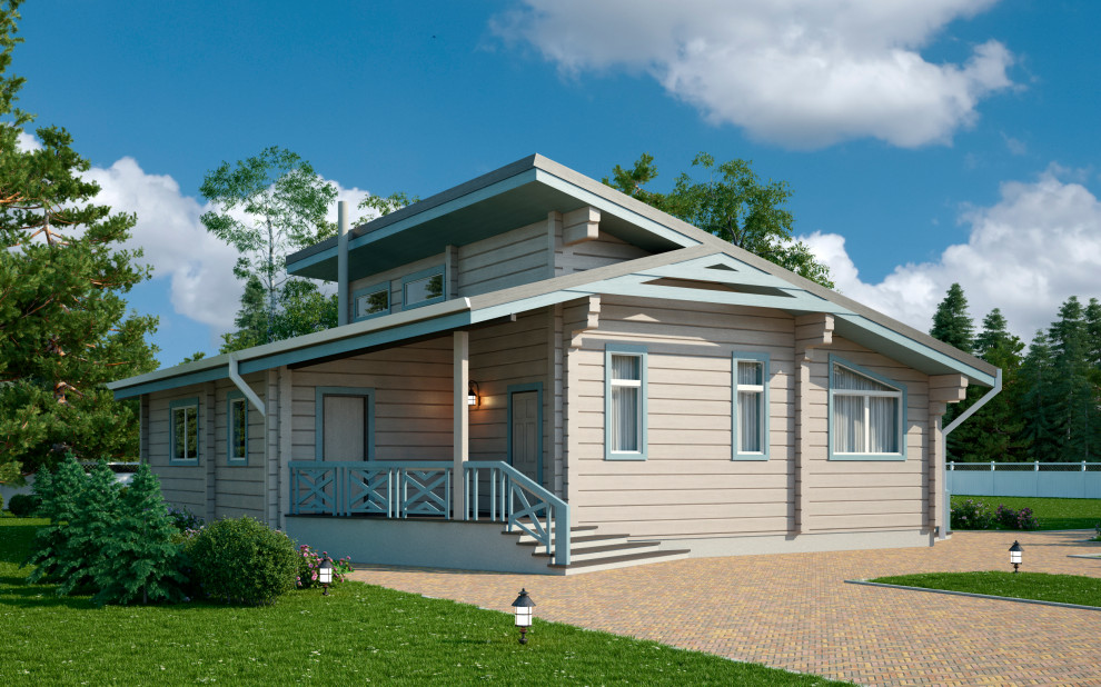 Дом из клееного бруса | Пегас 144