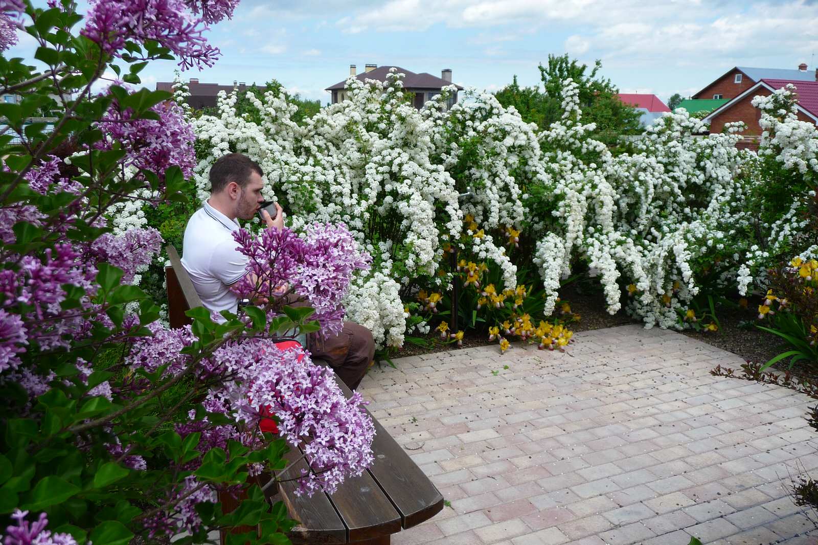 Сад на двух ярусах