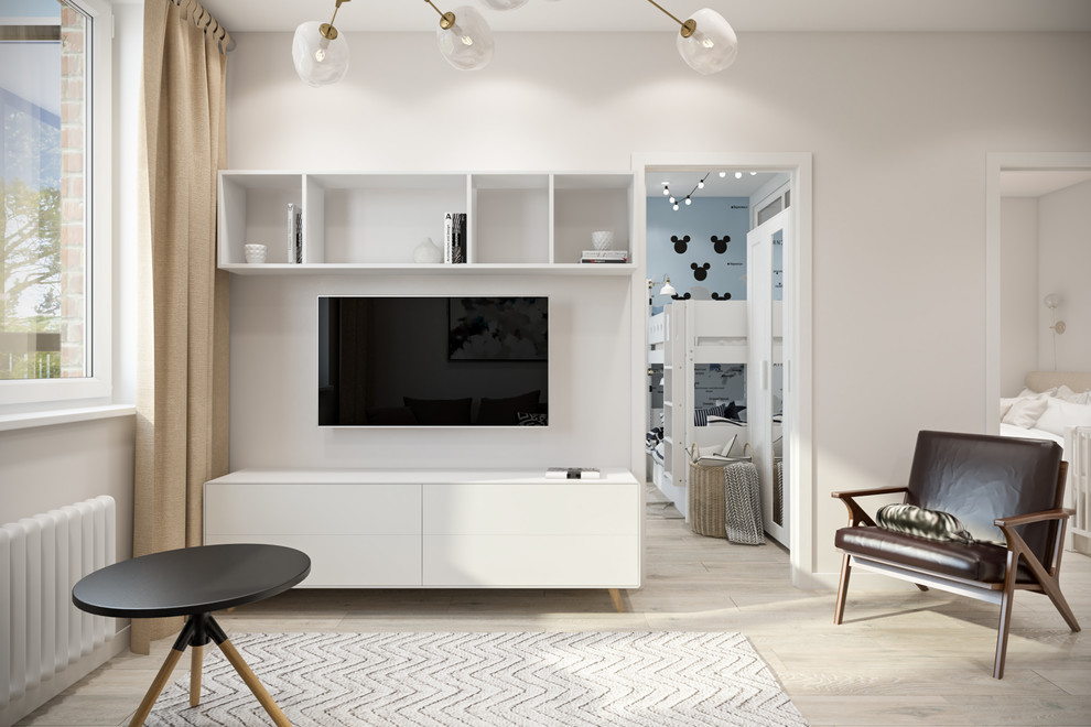 Квартира 60 кв.м на Пресненском валу от Студии дизайна Дарьи Ельниковой.