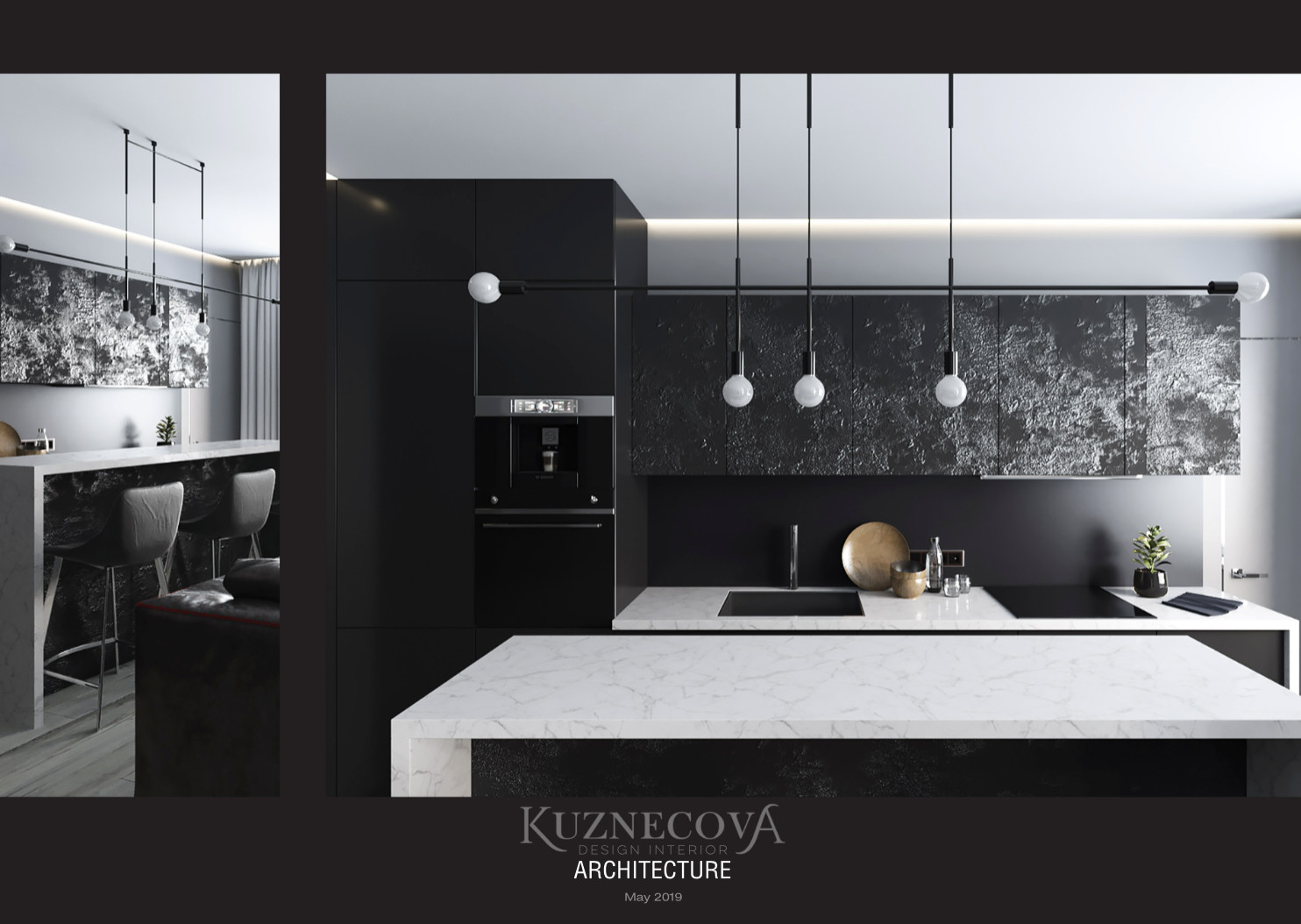 Дизайн проект квартиры 67 кв.м.