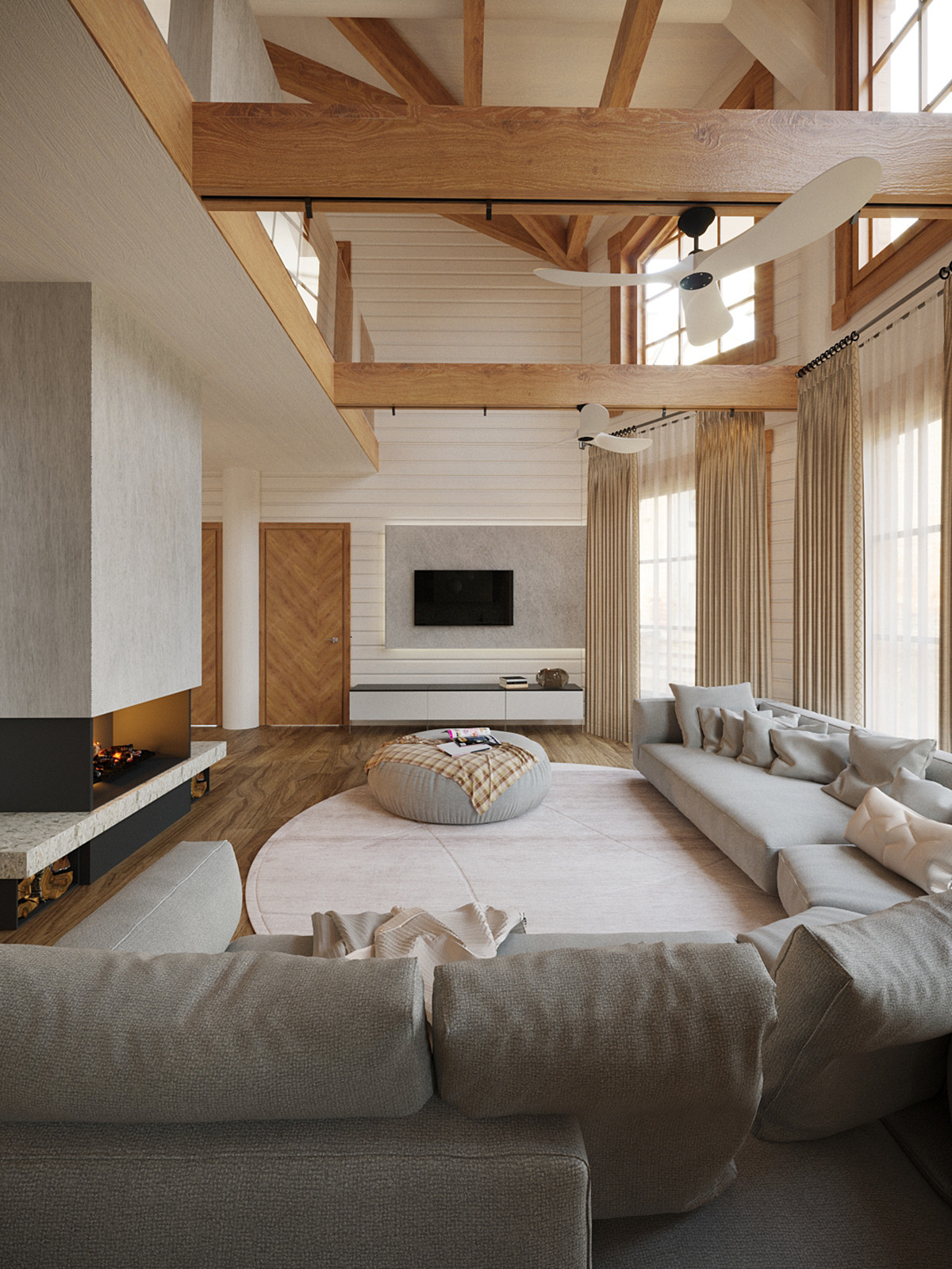 Коттедж из бруса