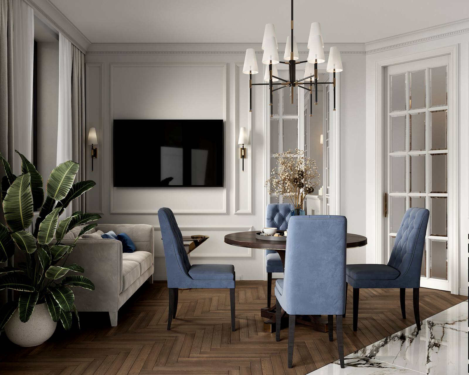 ЖК Династия 80м.кв