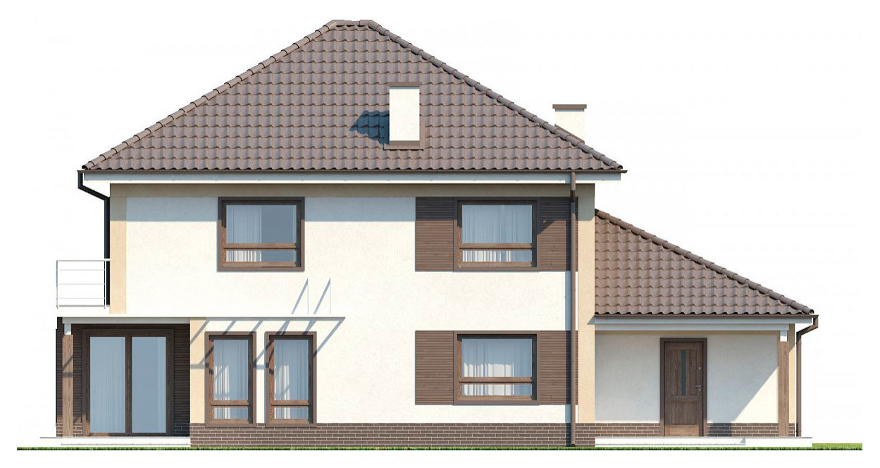 Монолитный дом, 206 кв.м.