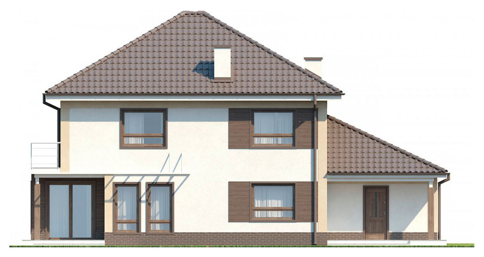 Монолитный дом, 206 кв.м.