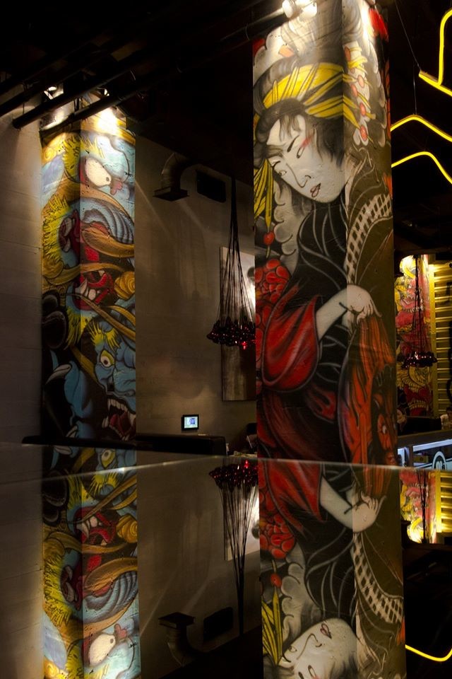 Общественный интерьер. Ресторан японской кухни Инари