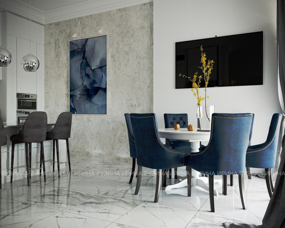 двухэтажный дом современная классика