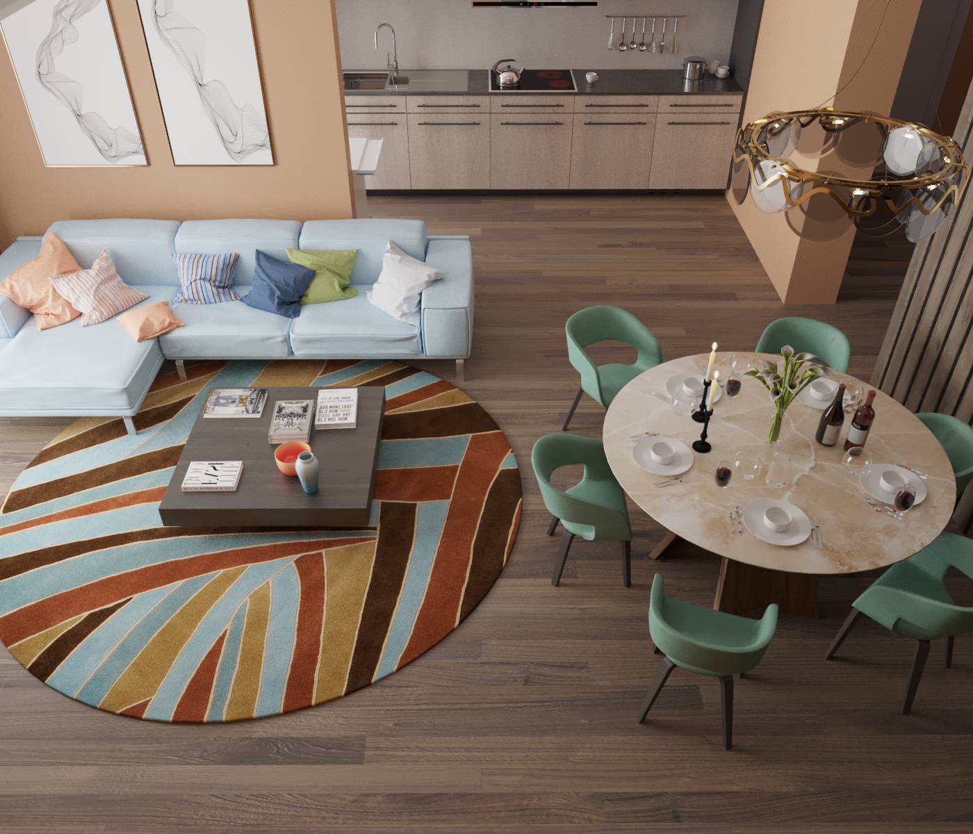 Гостиная-настроение