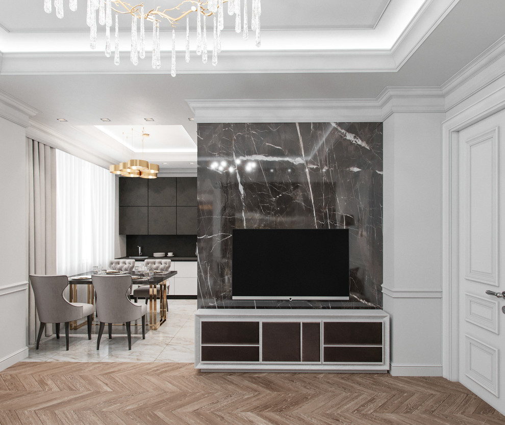 Дизайн-проект квартиры в ЖК "Мосфильмовский"