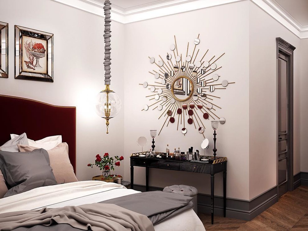 спальня стиль голливуд