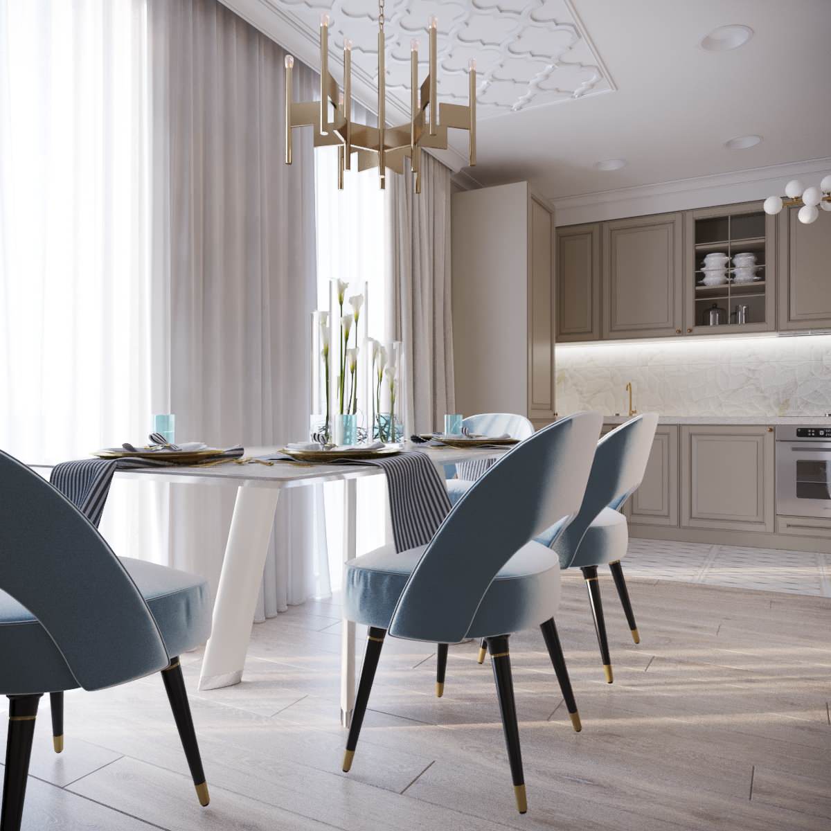 Интерьер для молодой семьи "Полет фантазий"