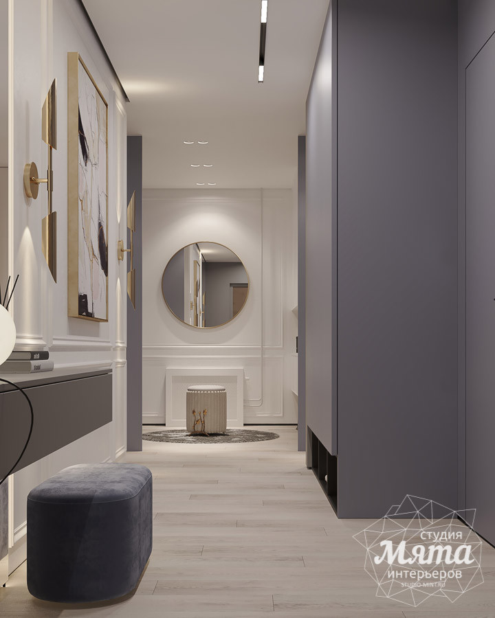 Дизайн квартиры с элементами неоклассики