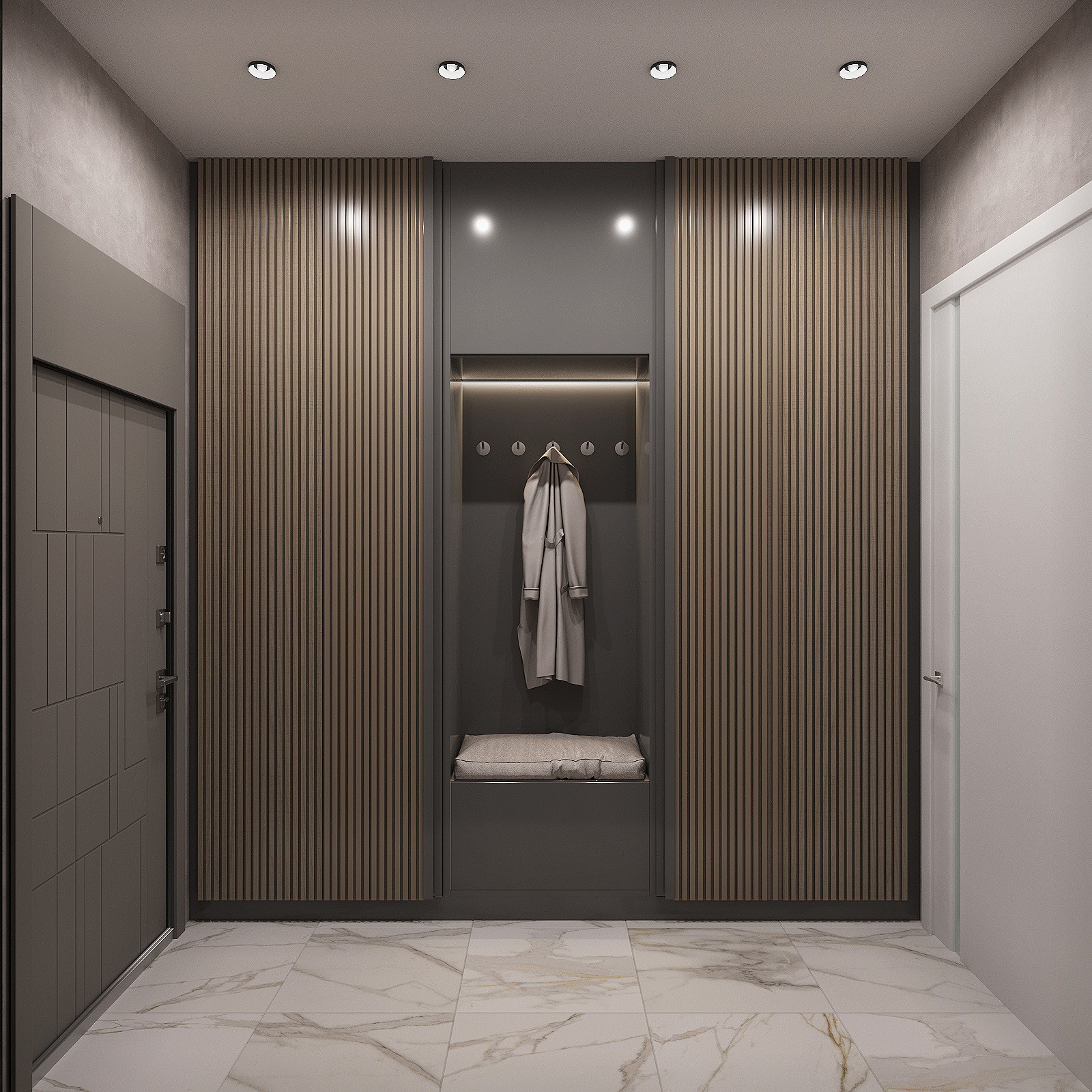 Семейные ценности. Прихожая.