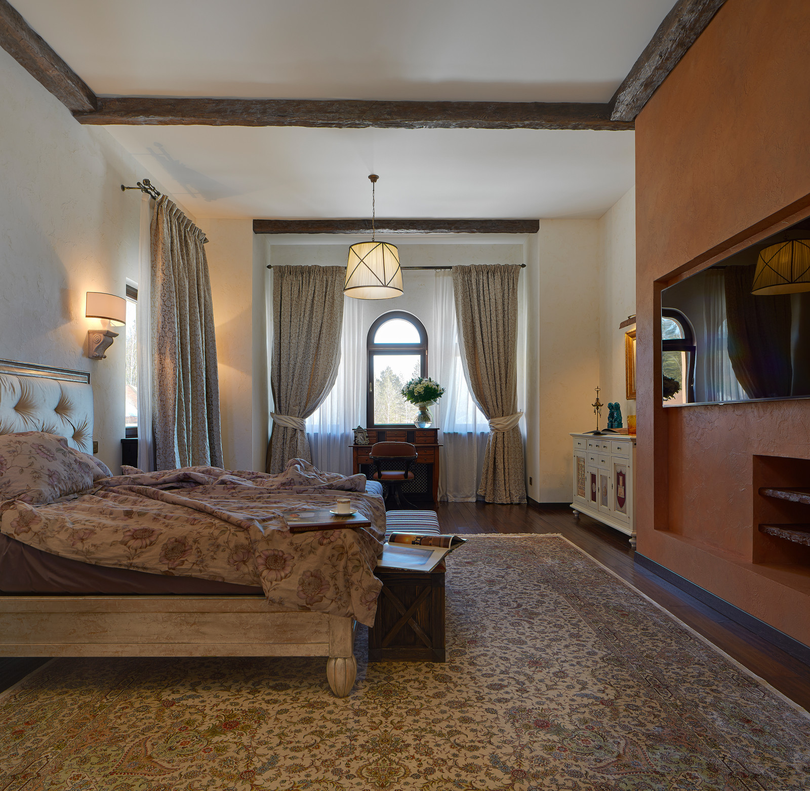 Дом в сосновом бору | Country house in a pine forest