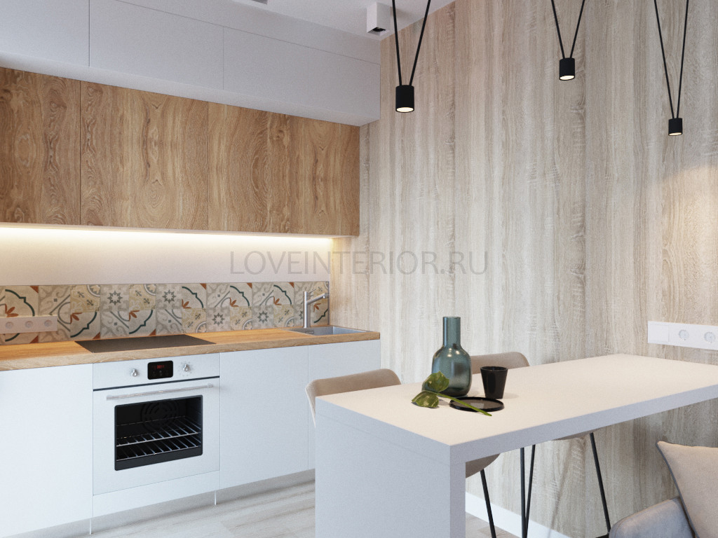 Дизайн интерьера квартиры в ЖК Суходольский, г. Екатеринбург