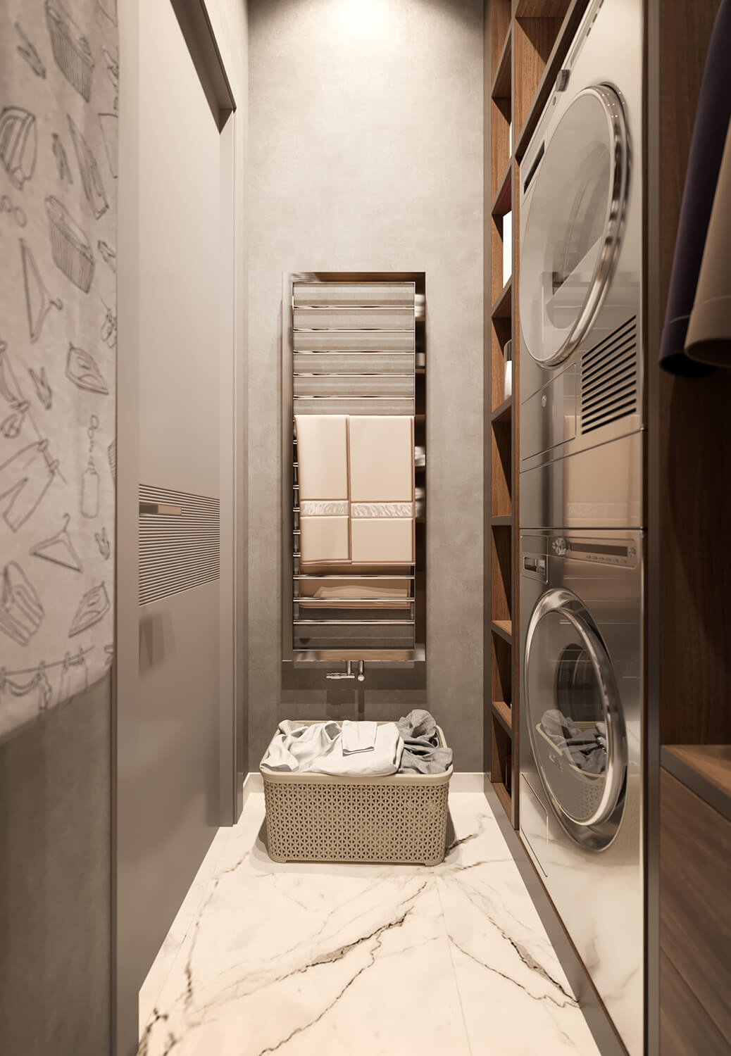 Дизайн интерьера квартиры. Walnut studio