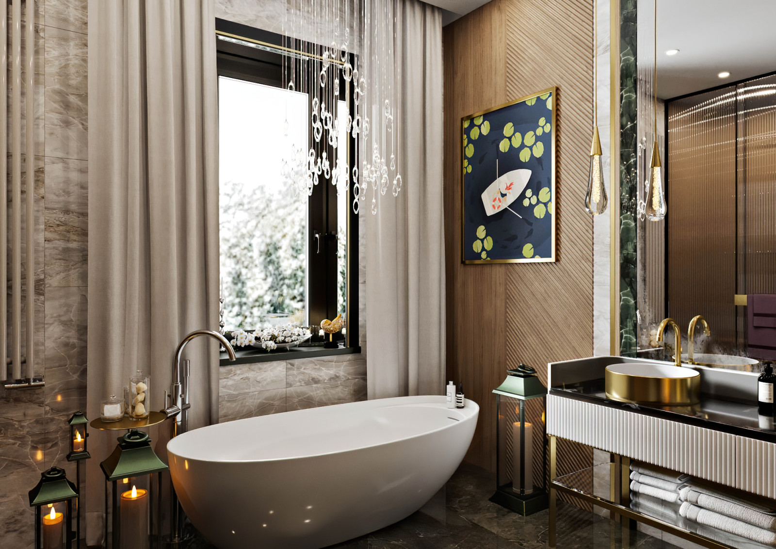 Ванная комната хозяев