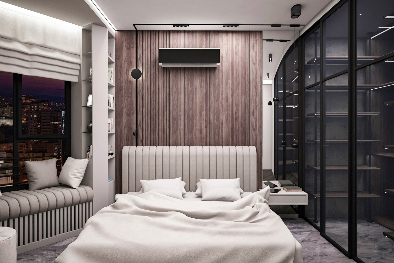 Обложка проекта: Спальня в проекте "Алена"