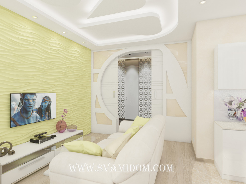 Кухня-столовая-гостиная