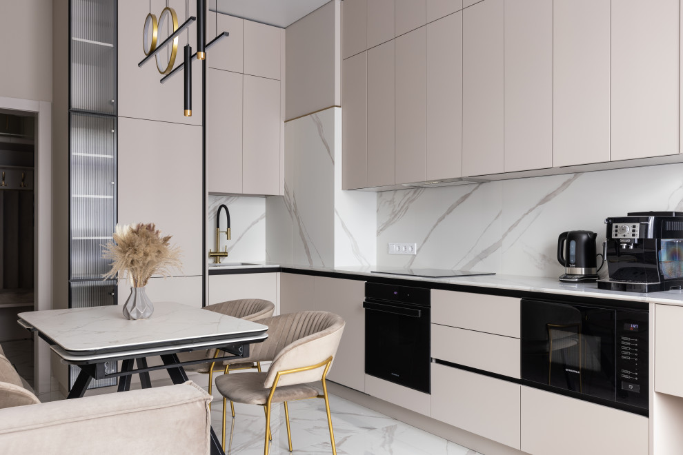 Светлая квартира в цвете кашемир