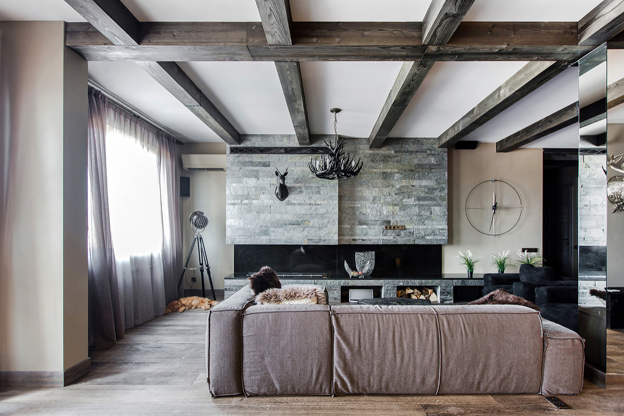 Квартиры в стиле современного шале