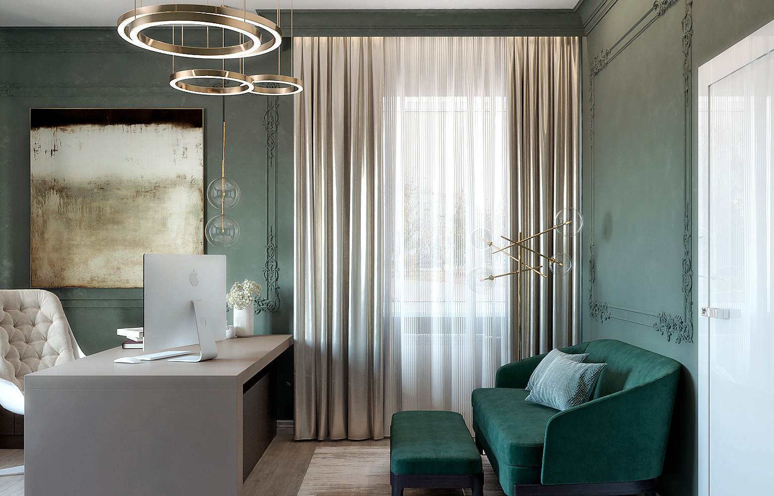 Дом 450 кв.м в дмитрове (2 этаж)