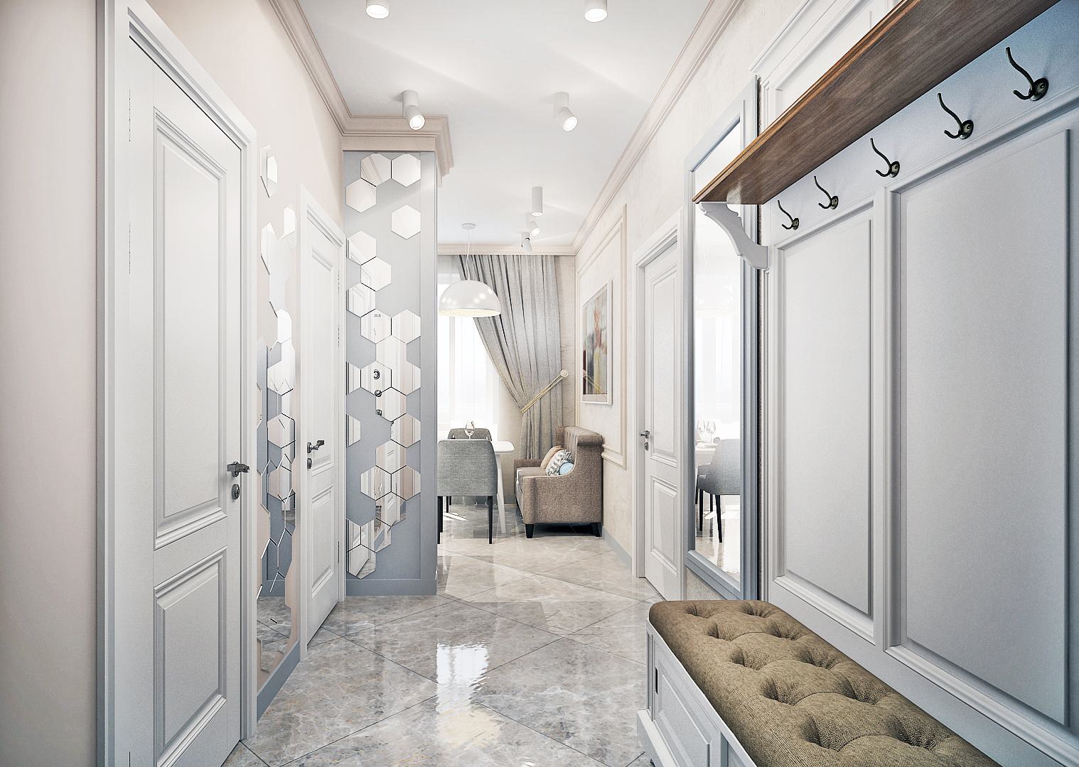 Однушка в розовых тонах на Пифагоре