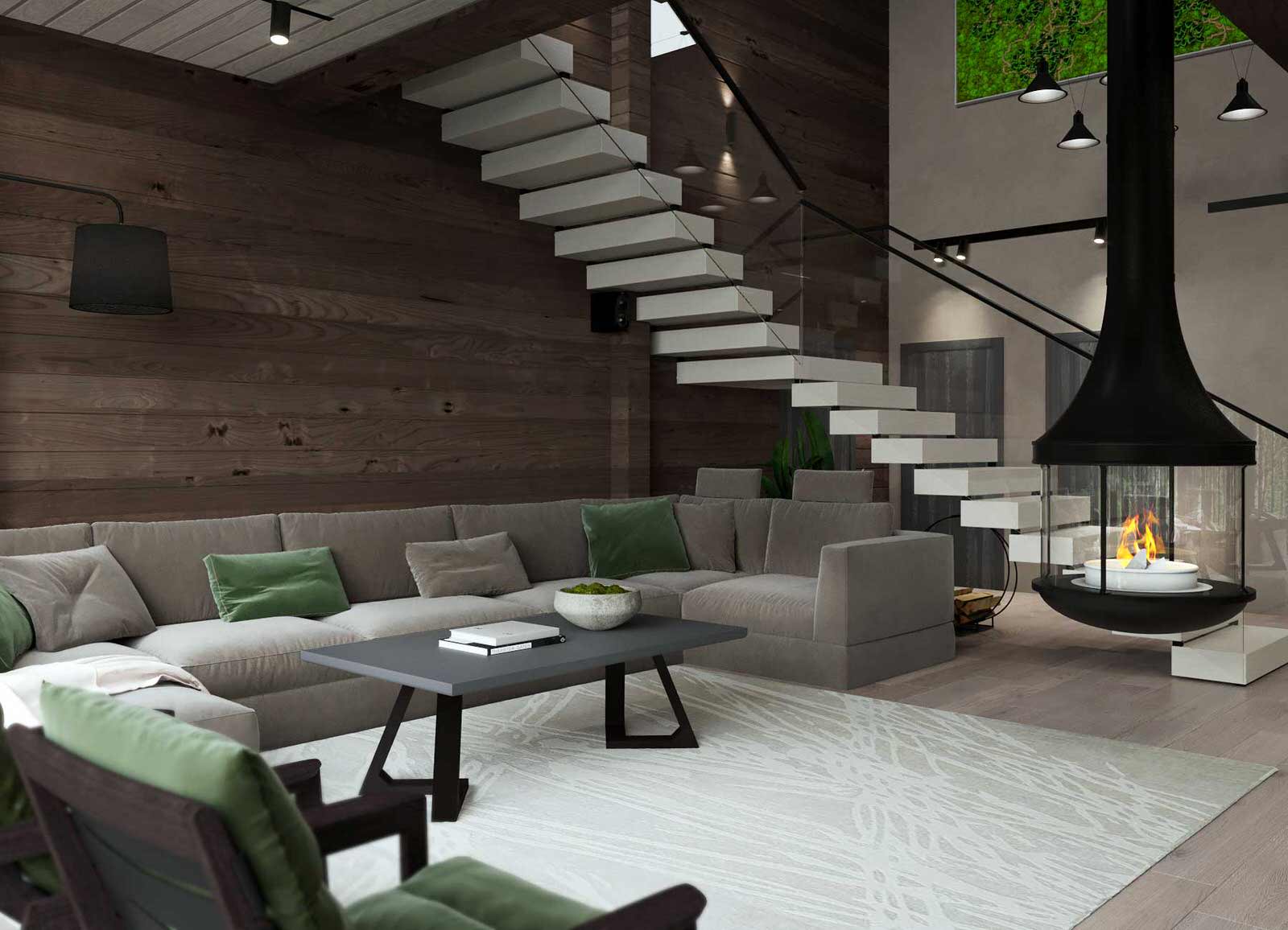 Коттедж из клееного бруса