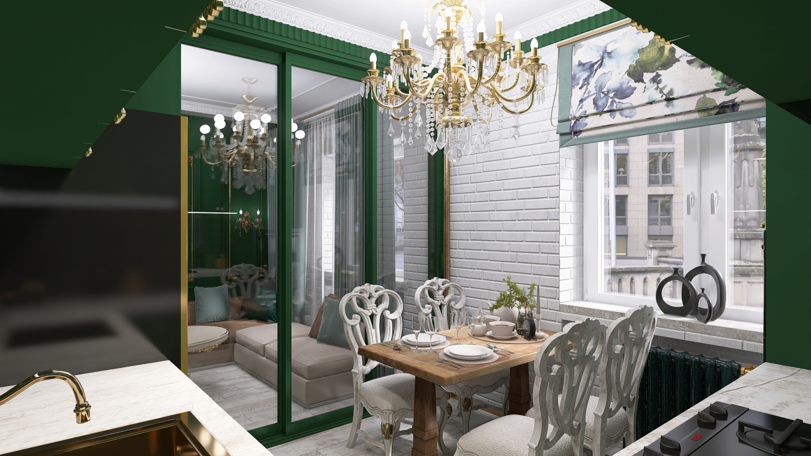 Квартира 4х комнатная