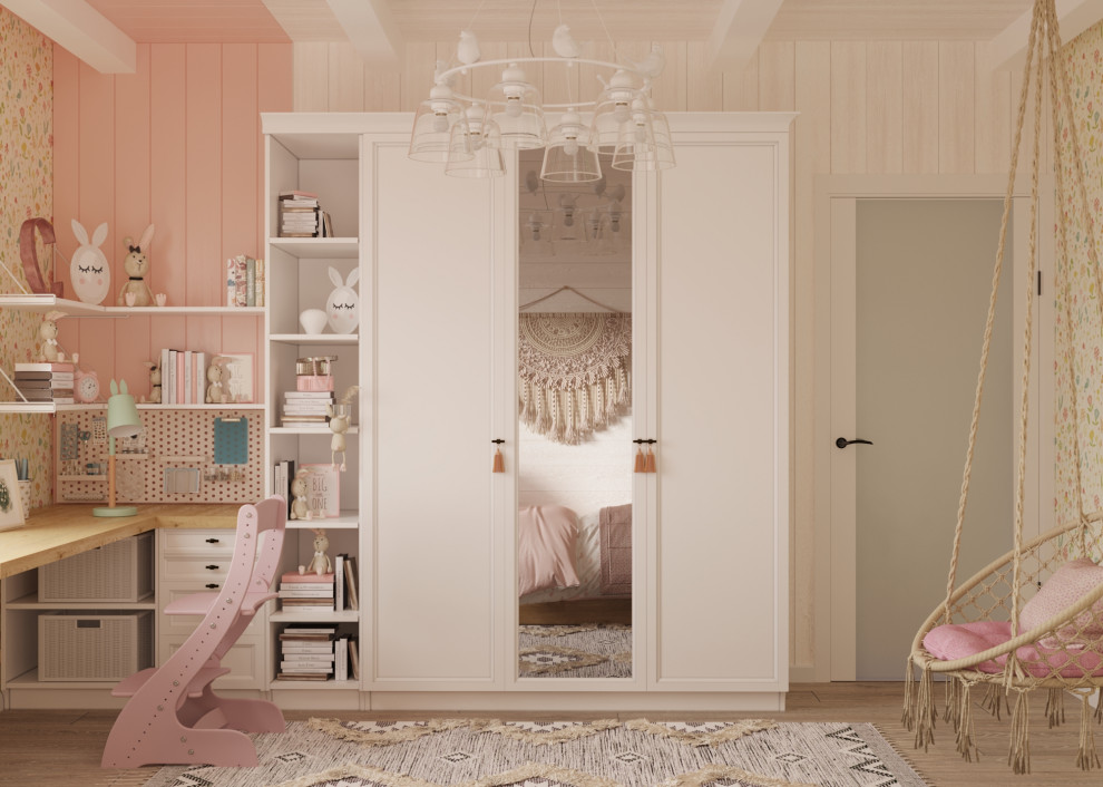 Детская для девочки в загородном доме