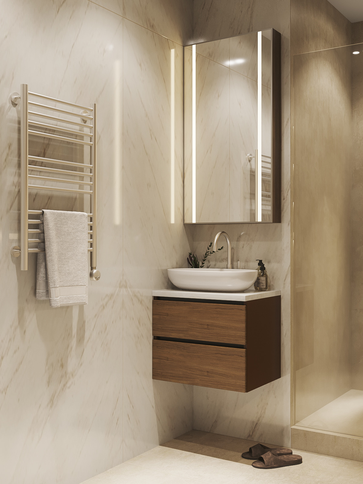 Marble. Квартира в ЖК Новый город, 100 кв.м