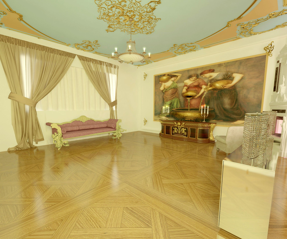 Роскошь классических интерьеров в гостиных.