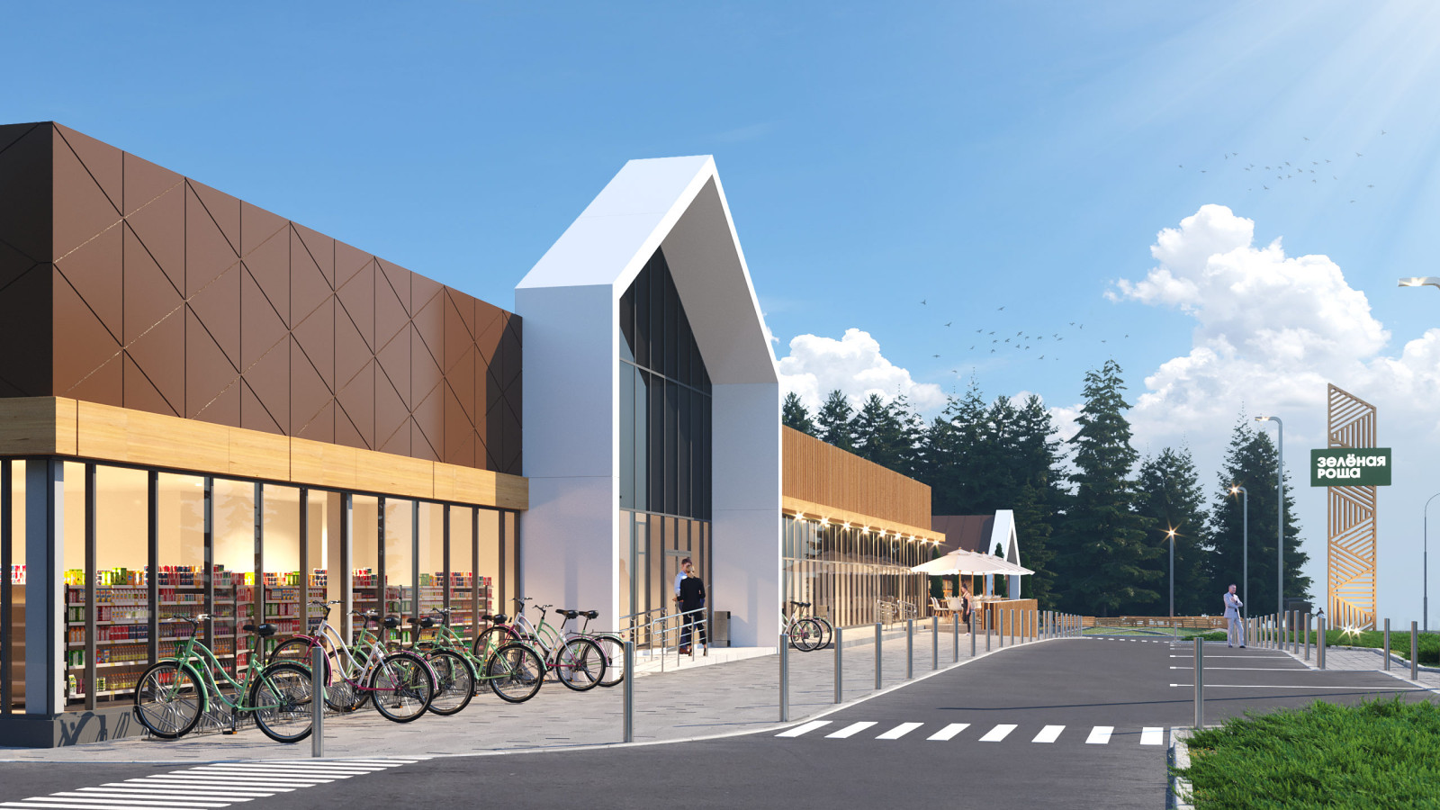 Проект торгового центра в Московской области