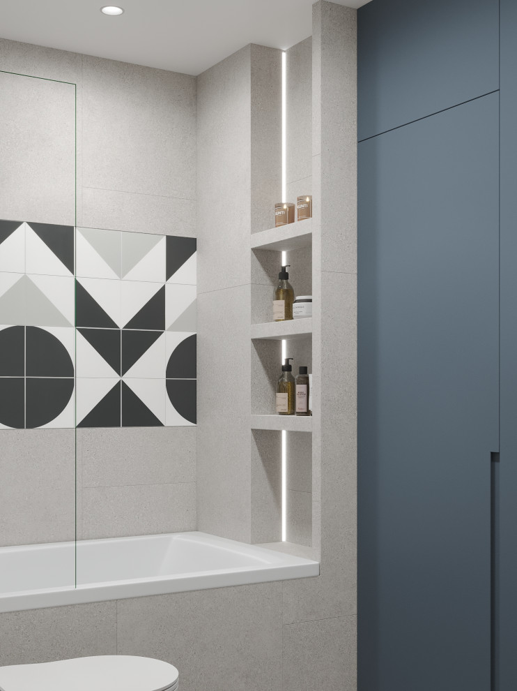 Квартира для молодой семьи с элементами сканди