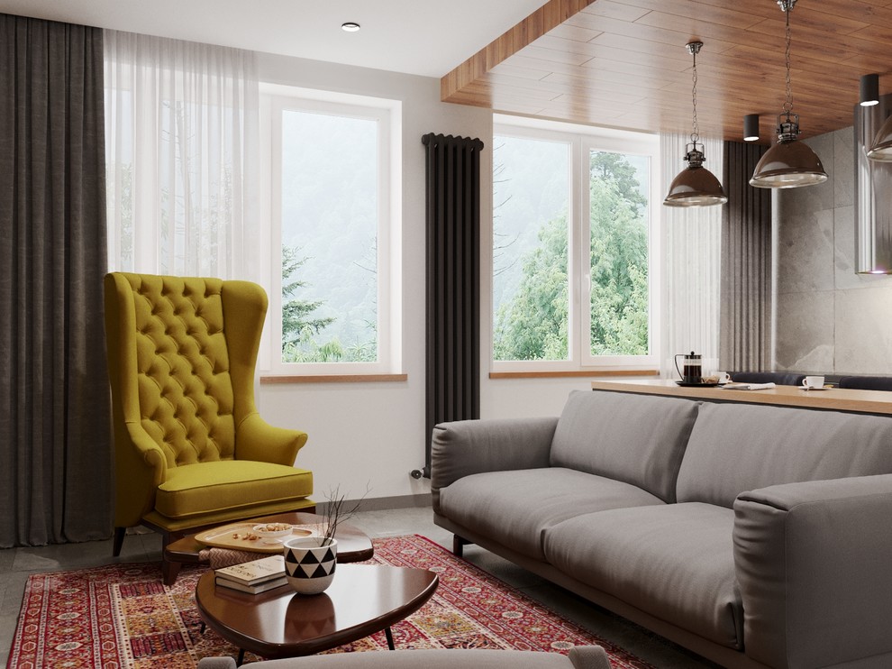 Квартира в стиле лофт